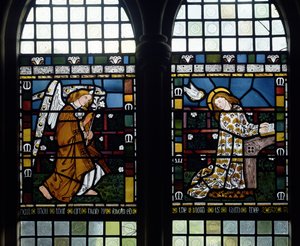 The Annunciation, 1861 by William Morris